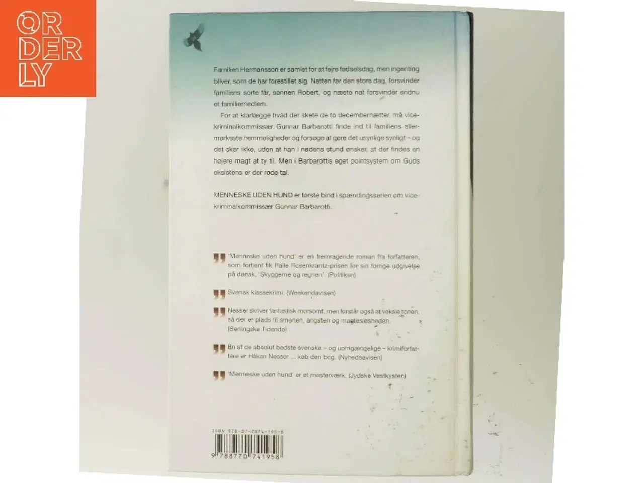 Billede 3 - Menneske uden hund af Håkan Nesser (Bog)