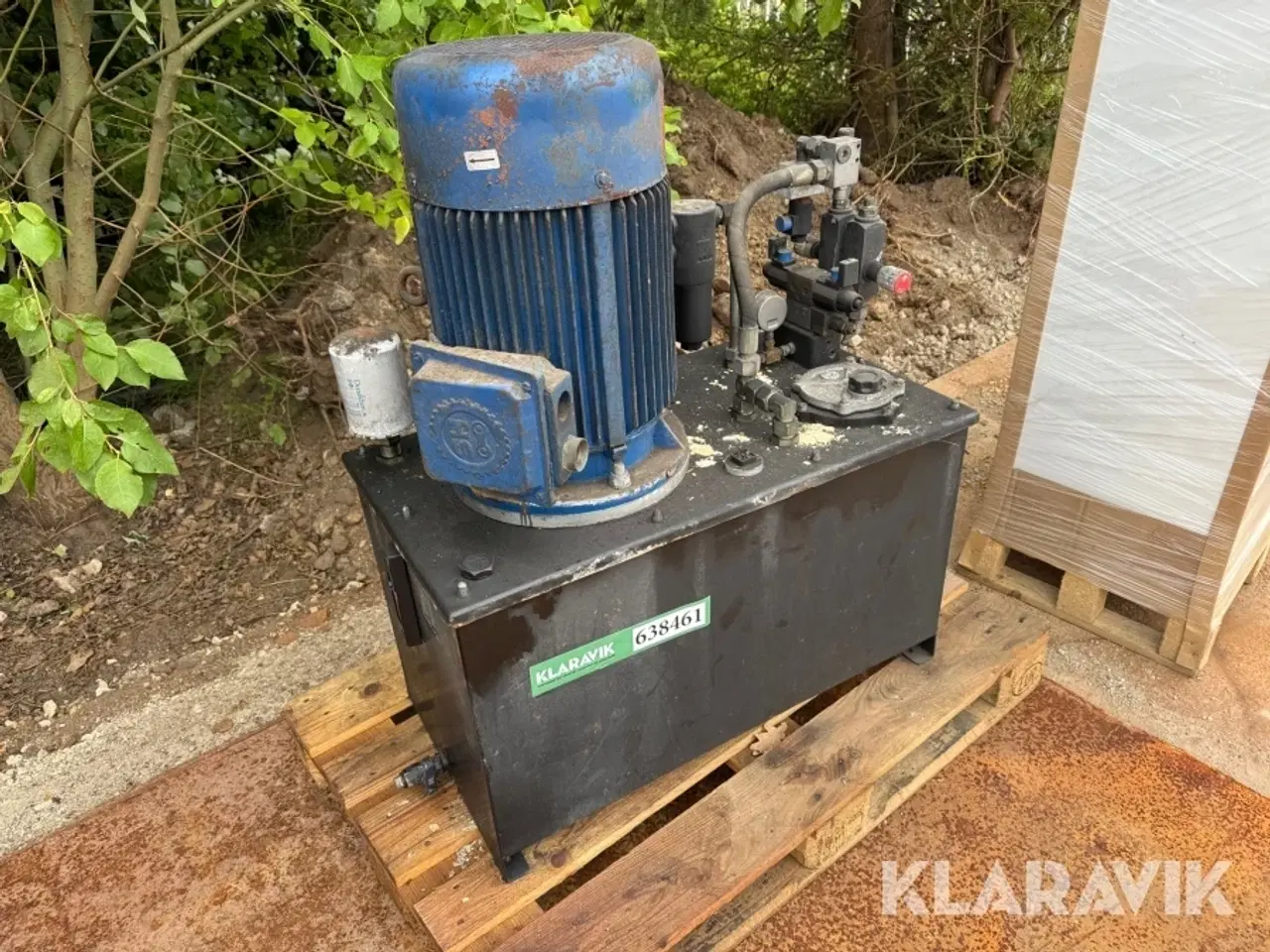 Billede 2 - Hydraulikstation Dani-tec høyer motor