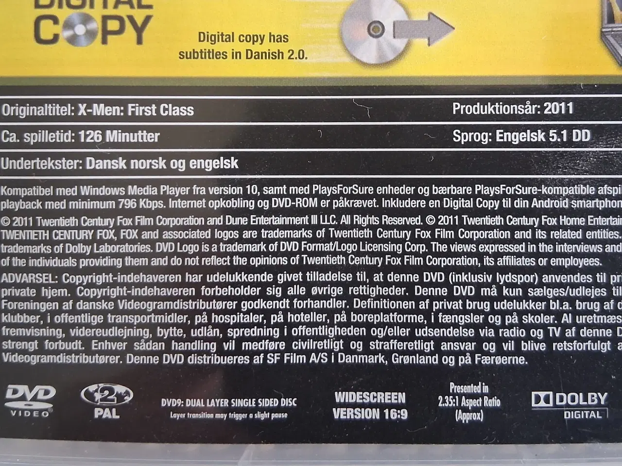 Billede 3 - X-Men First Class