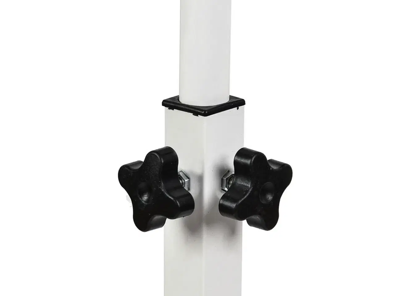 Billede 12 - Rullebord/sengbord med højdejustering 59–89 cm – Maclean, hvid