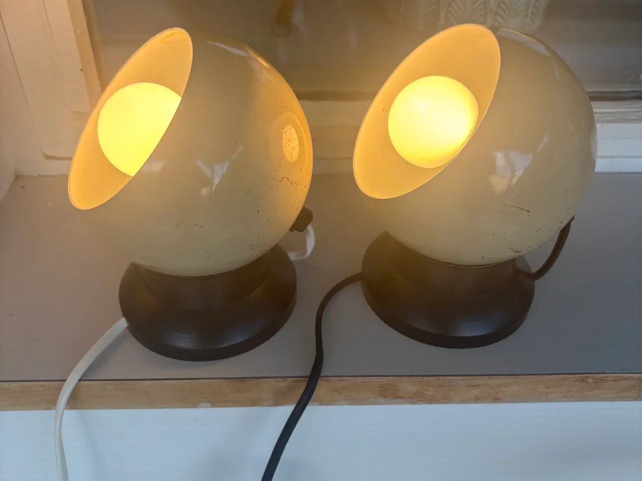 Billede 7 - ES Horn magnet kugle væglamper