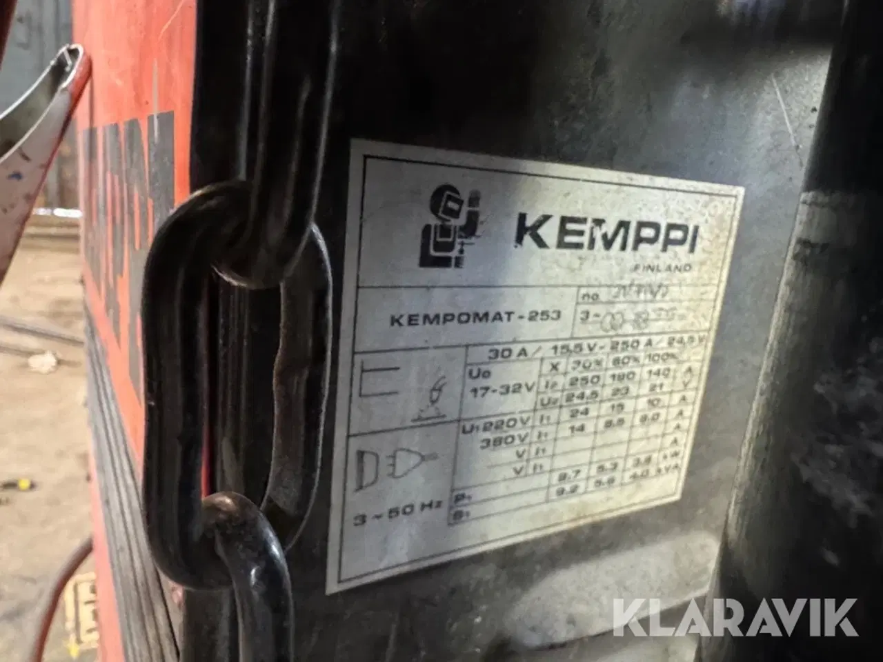 Billede 9 - Svejsemaskine KEMMPI Kempomat-253