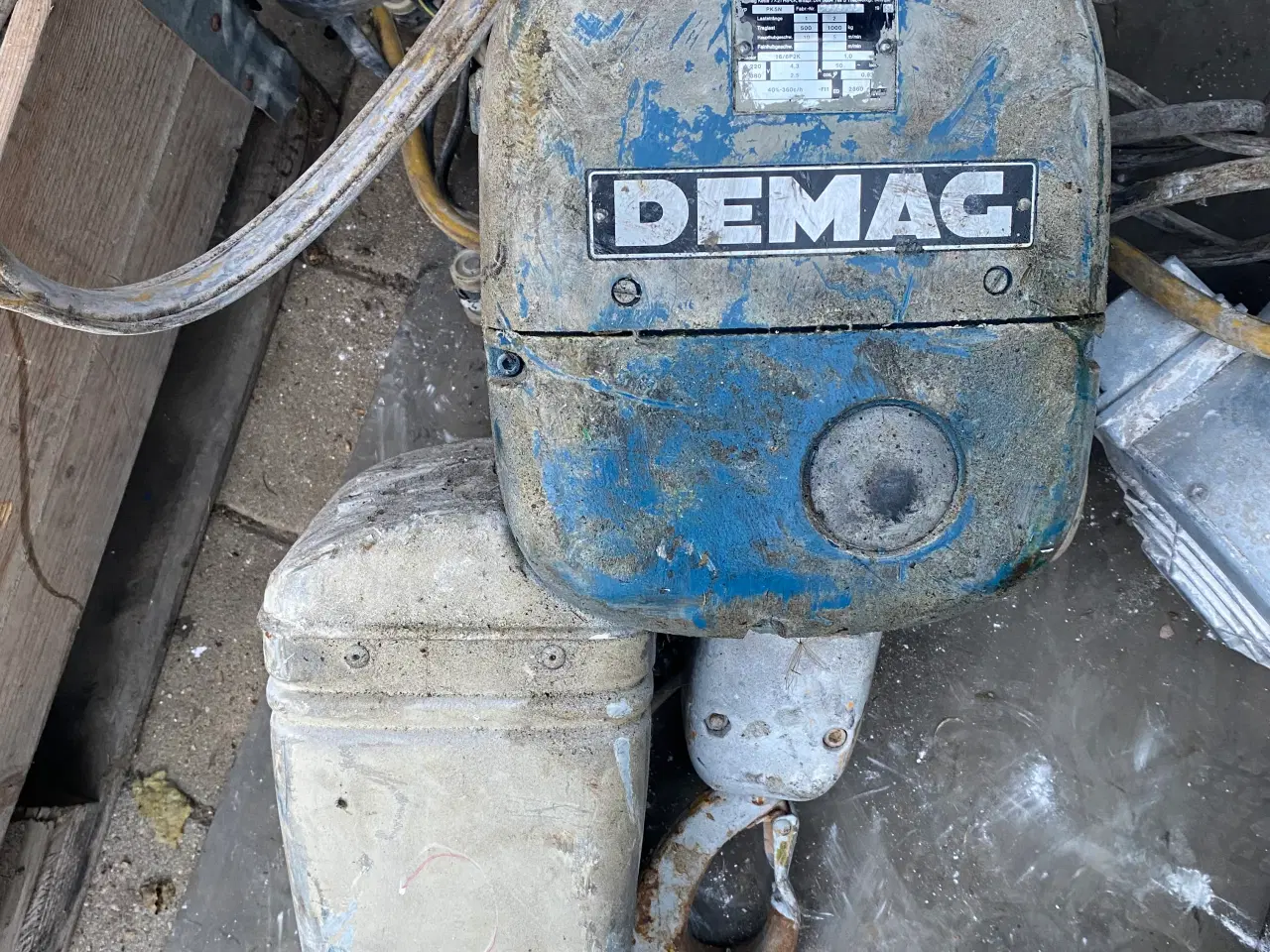 Billede 1 - El talje Demag Med eldrevne vogn 