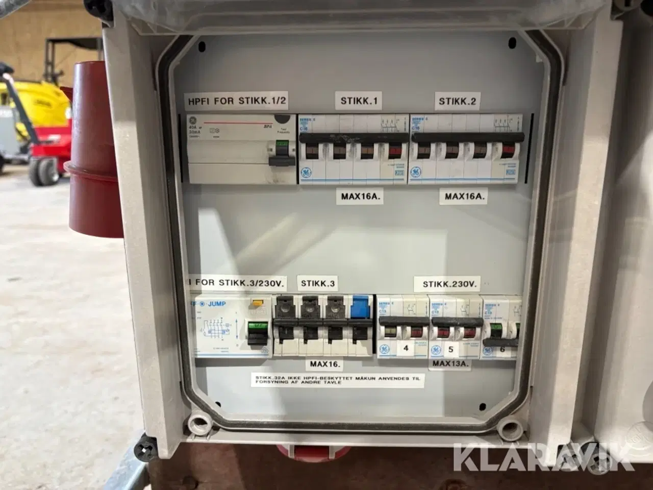 Billede 9 - Byggestrømstavle S32/16A-037 400V/32A/50Hz ac