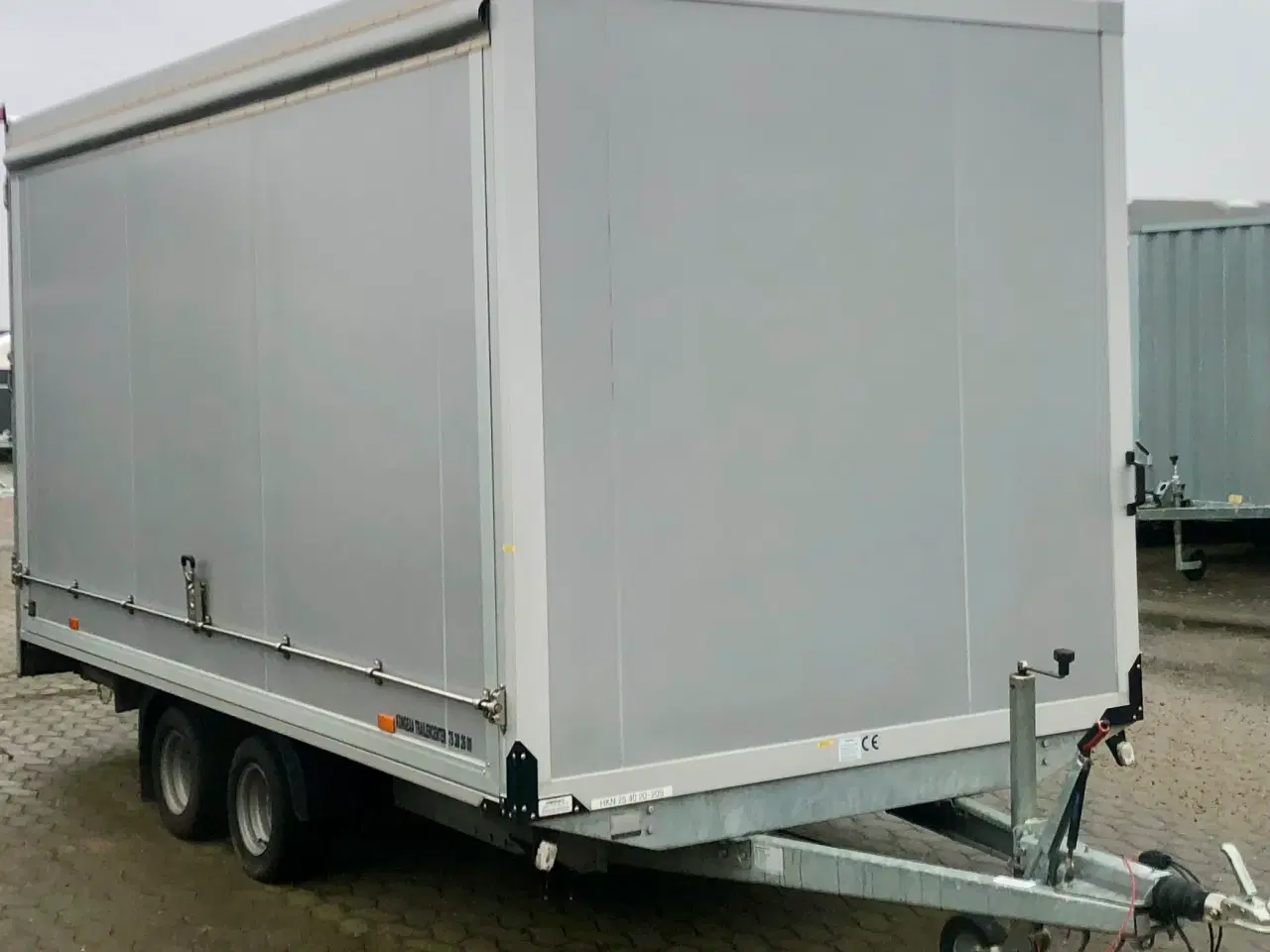 Billede 1 - Cargotrailer med solpaneler, batteri, led lys mm
