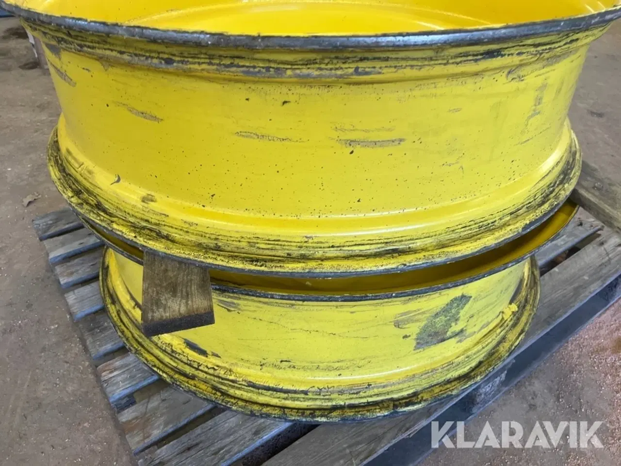 Billede 11 - Fælge og Fælgplader  4 styk 38"