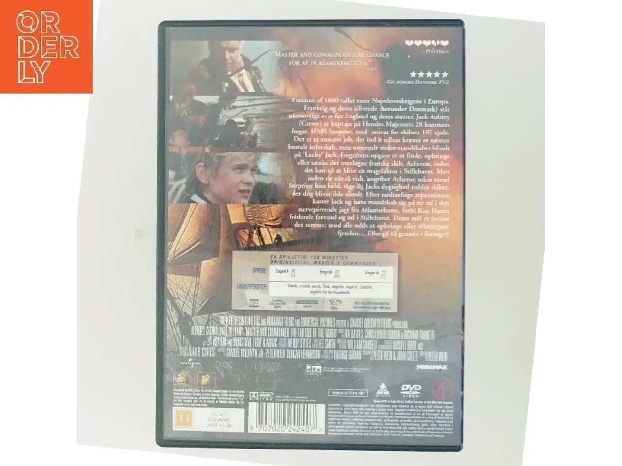 Billede 3 - Master and Commander med Russell Crowe (DVD)