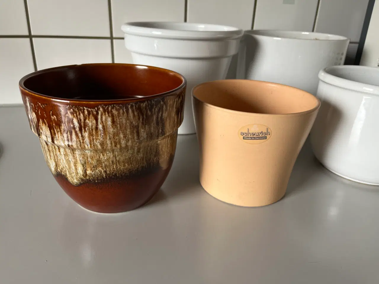 Billede 2 - Urtepotteskjulere dia. 14-19 cm