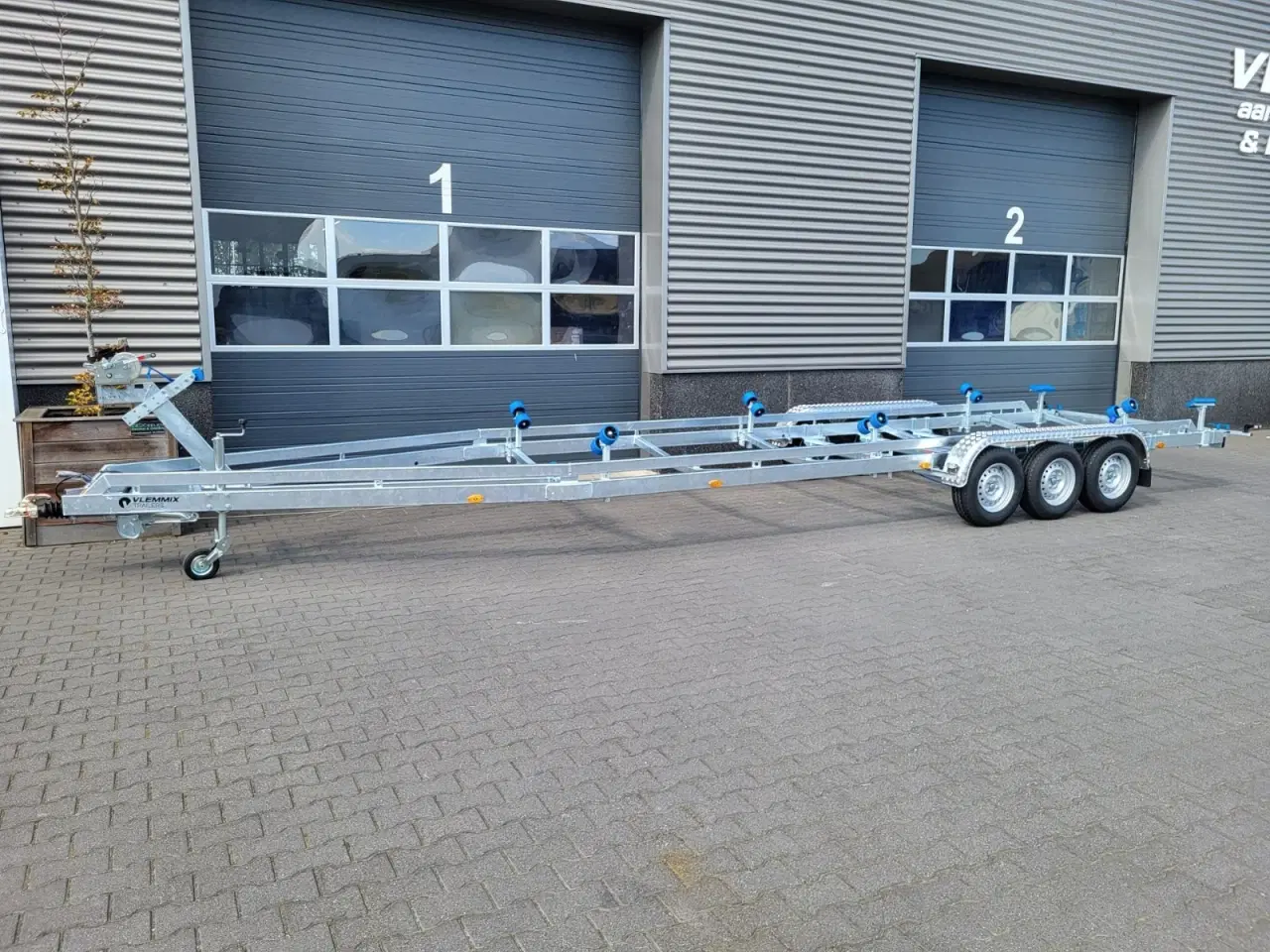 Billede 1 - Vlemmix Bådtrailer 1000x250 3500 TR3