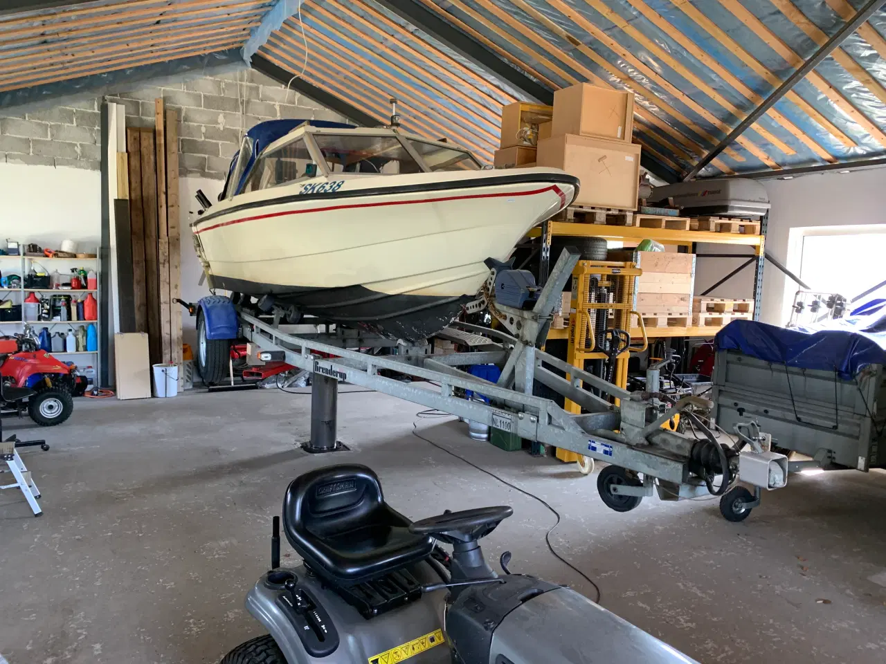 Billede 2 - Bådtrailer Brenderup totalt vægt 1500 kg