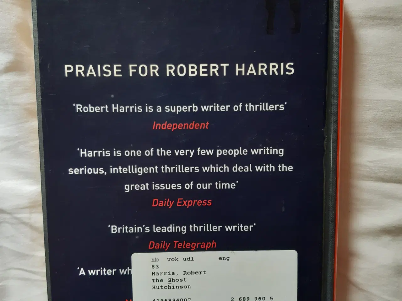 Billede 2 - The Ghost af Robert Harris
