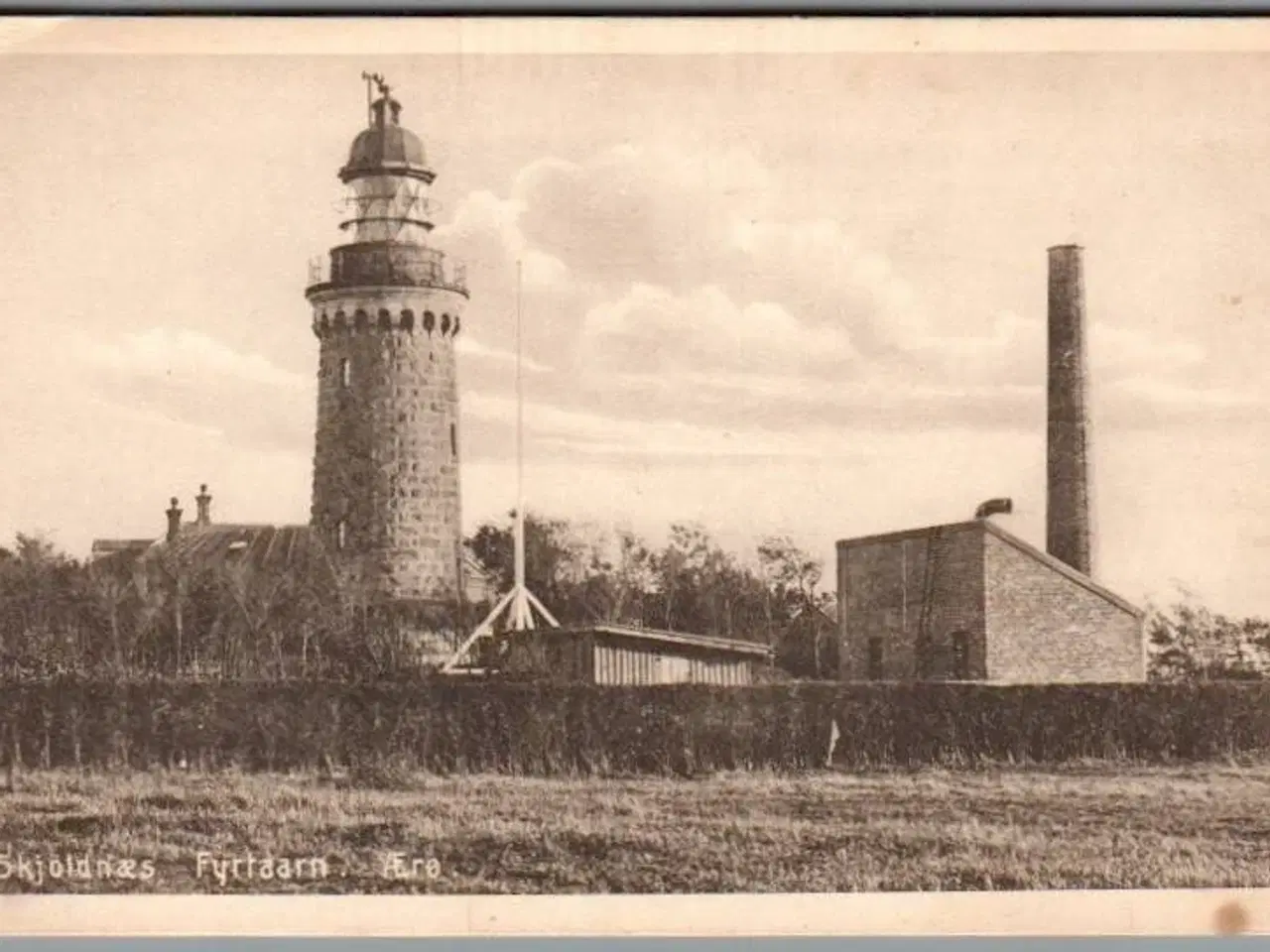 Billede 1 - Skjoldnæs Fyrtaarn - Ærø - Postkort - Ubrugt