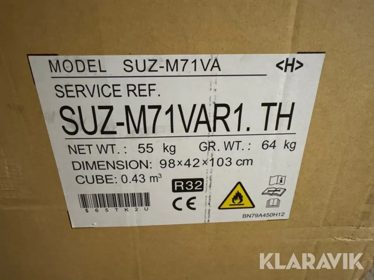 Billede 6 - Luft/luft Varmepumpe Mitsubishi Electric Mr. Slim