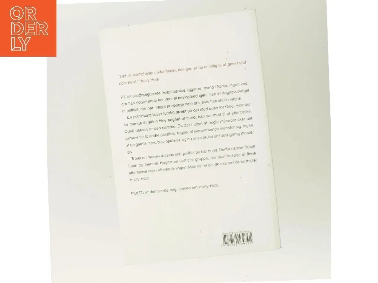 Billede 3 - Politi af Jo Nesbø (Bog)