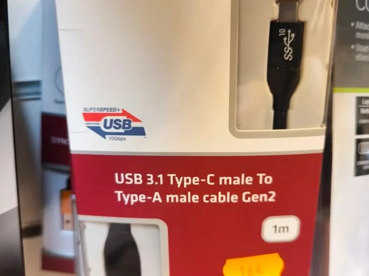 Billede 1 - 4 stk. CIRAFON USB 3.1 type C->Type A adaptere (ubrugt)