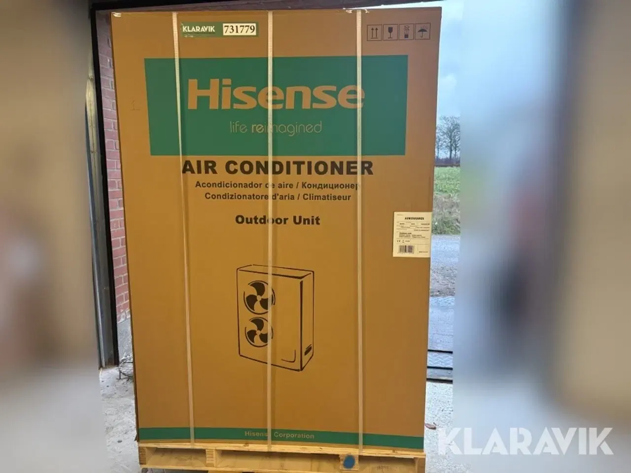 Billede 2 - Varmepumpe Hisense AUW250U6RZ8 / AUD250UX4RPH8 luft til luft