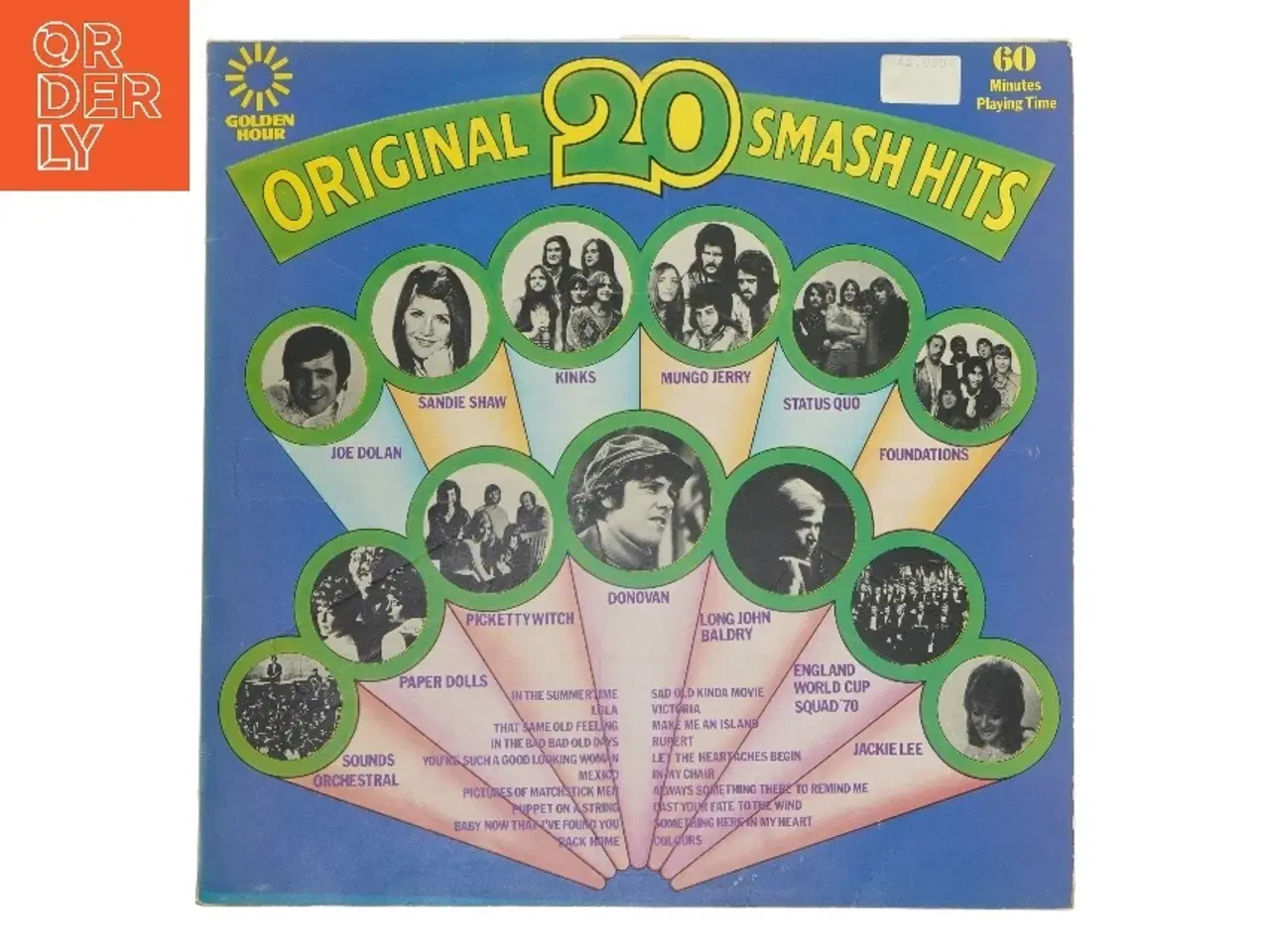 Billede 1 - Golden Hour LP - Original 20 Smash Hits