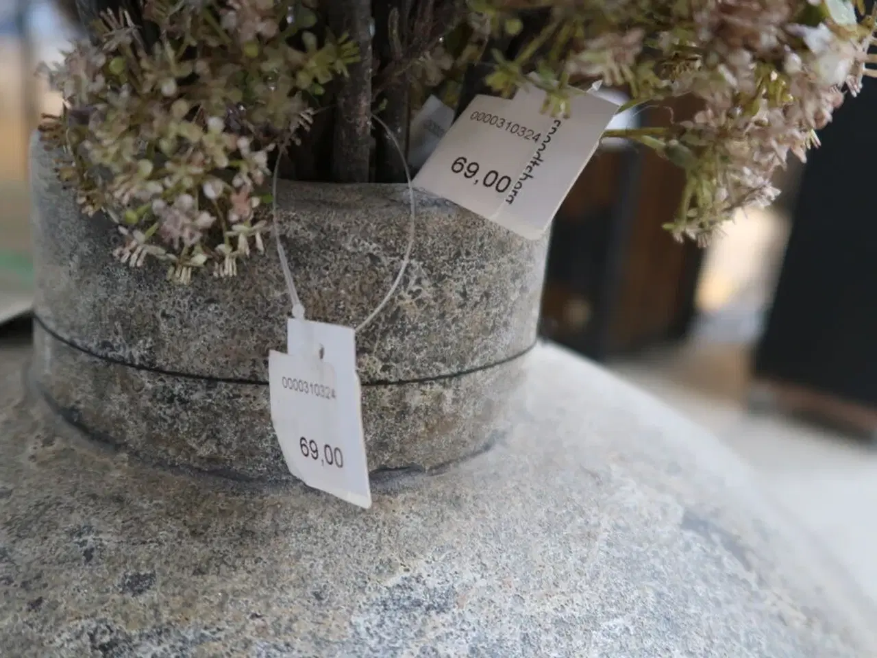 Billede 5 - Krukke Corvo Terracotta med div. Kunstige blomster