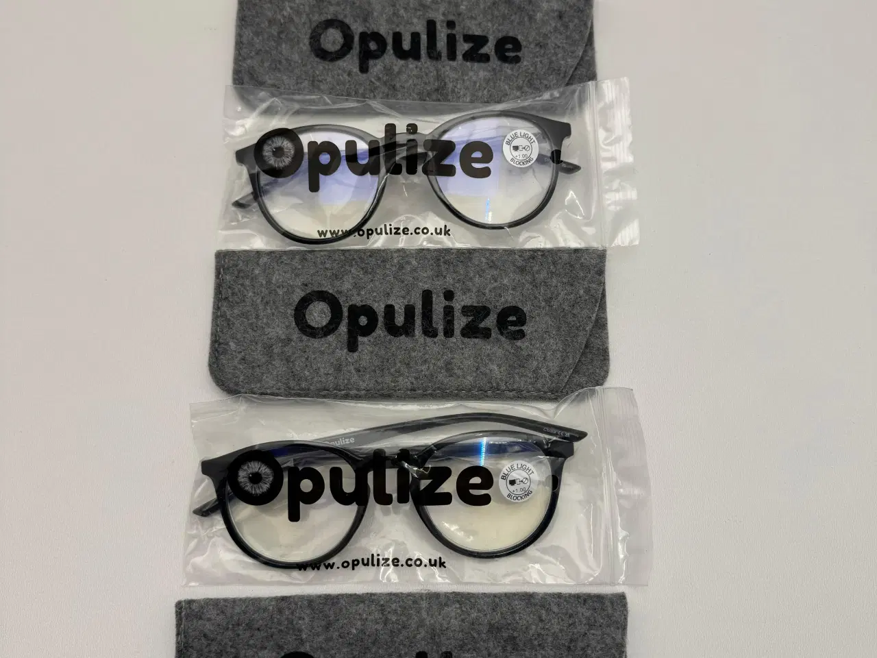Billede 1 - 2 stk. Opulize Skærmbriller (Blue Light Blocking) 