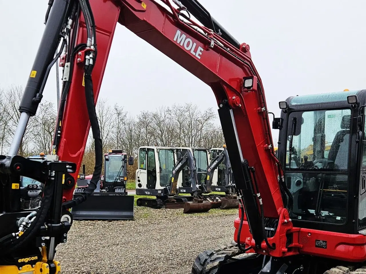 Billede 4 - MOLE M60 / Engcon rotortilt og skovlpakke / 6 tons / fabriksny