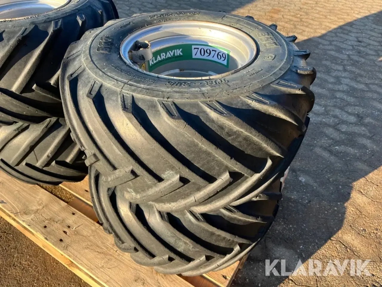 Billede 7 - Minilæsser hjul Giant 26x12.00-12