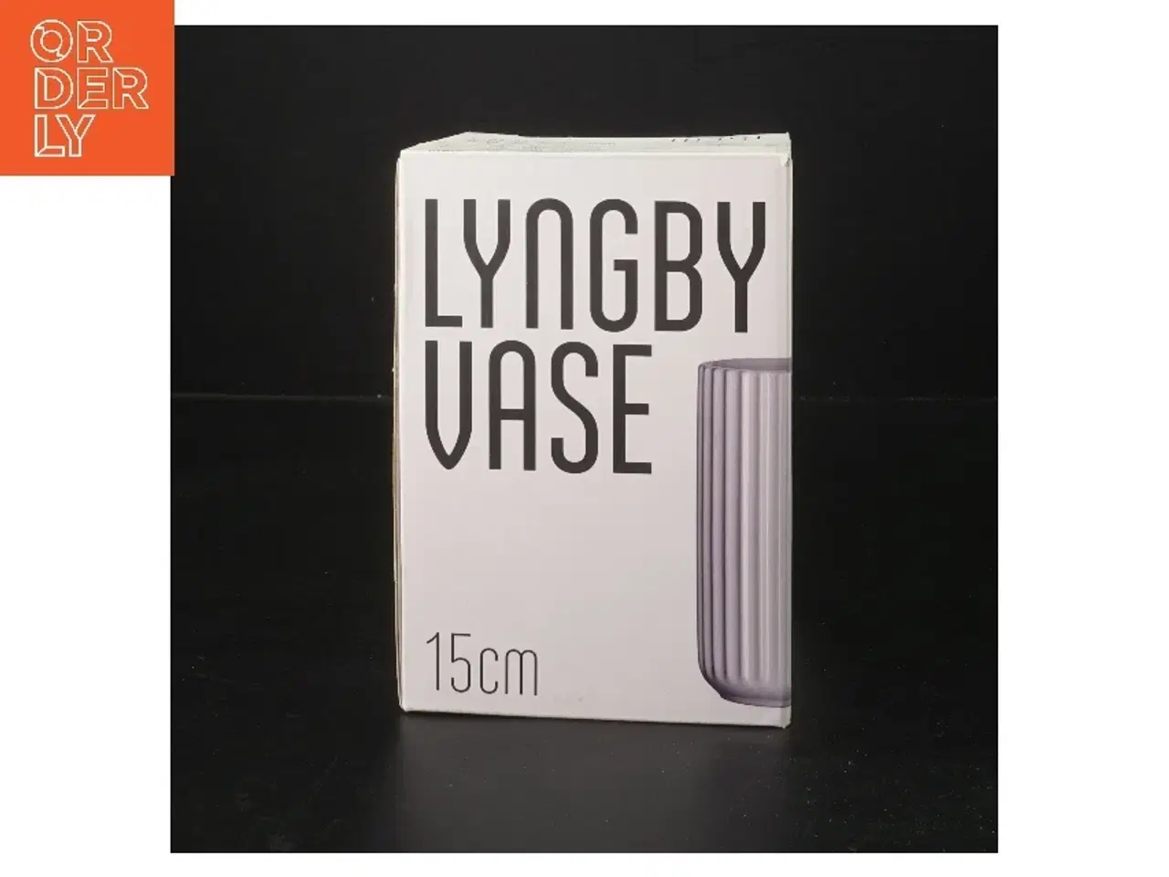 Billede 1 - Lyngby vase fra Lyngby (str. Ø 8,5 cm længde 15 cm)