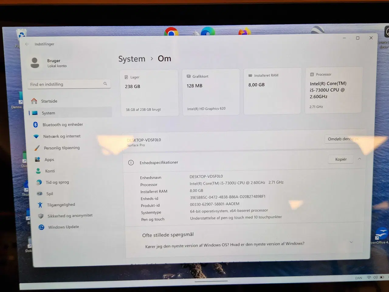 Billede 3 - Hurtig MS Surface