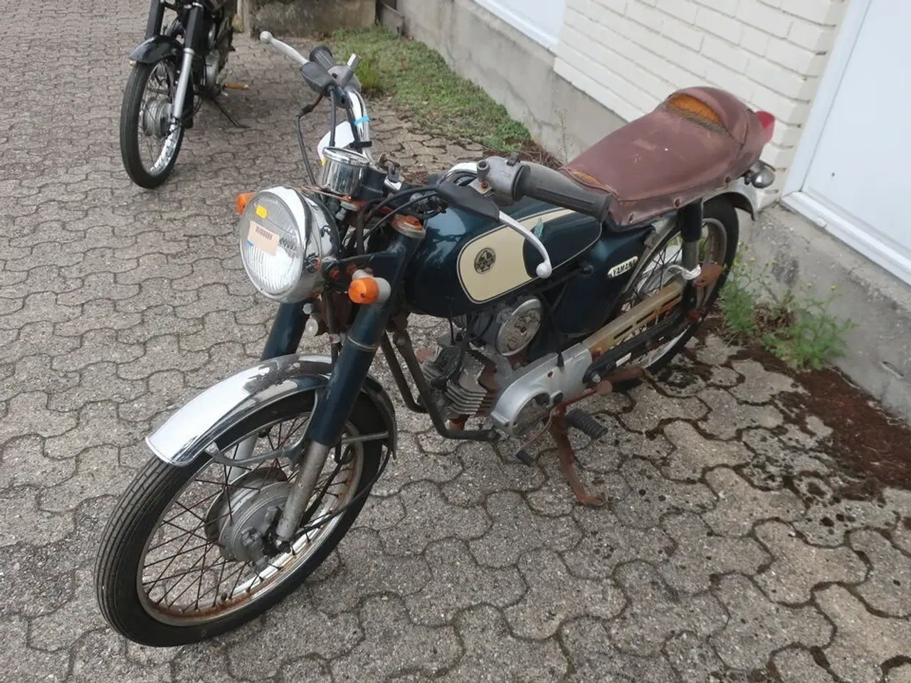 Billede 2 - Knallert YAMAHA YB1 50cc 4 gear/drejeventil