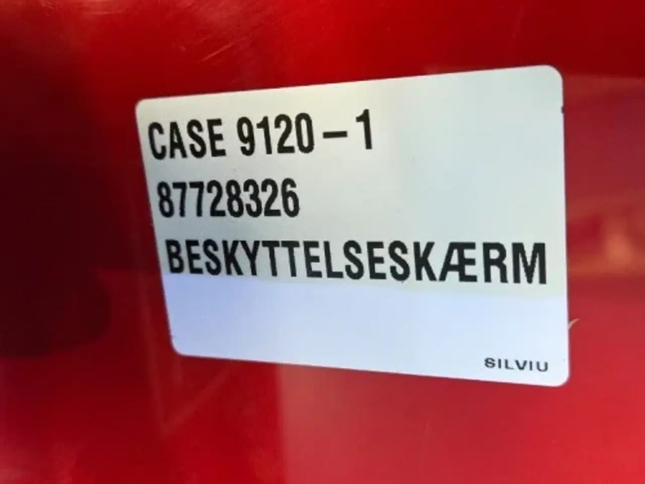 Billede 4 - Case 9120 Beskyttelseskærm 87728326