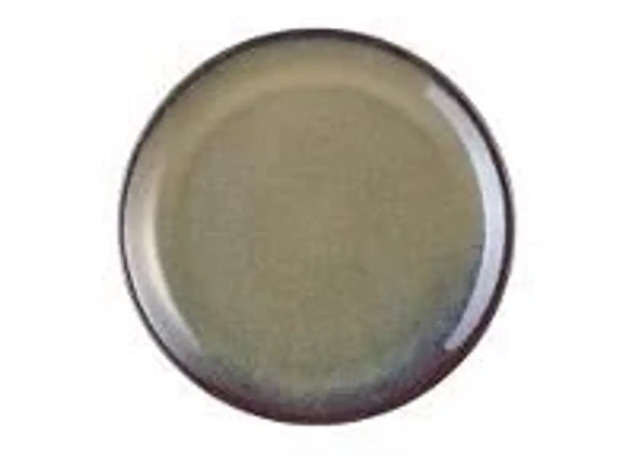 Billede 1 - 12 stk. Tallerken stentøj brun 160 mm Rustik