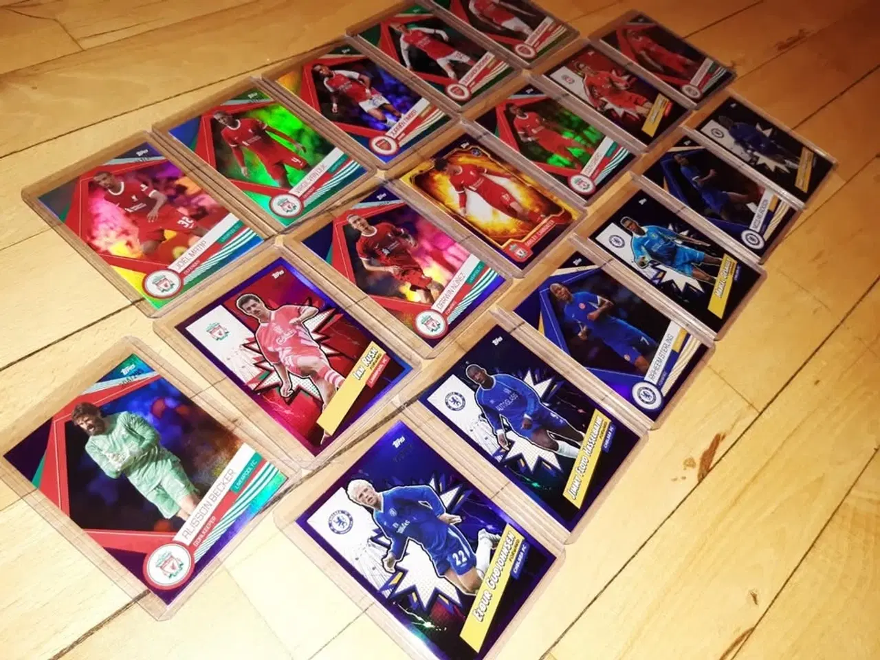 Billede 2 - Nummerede Fodboldkort.