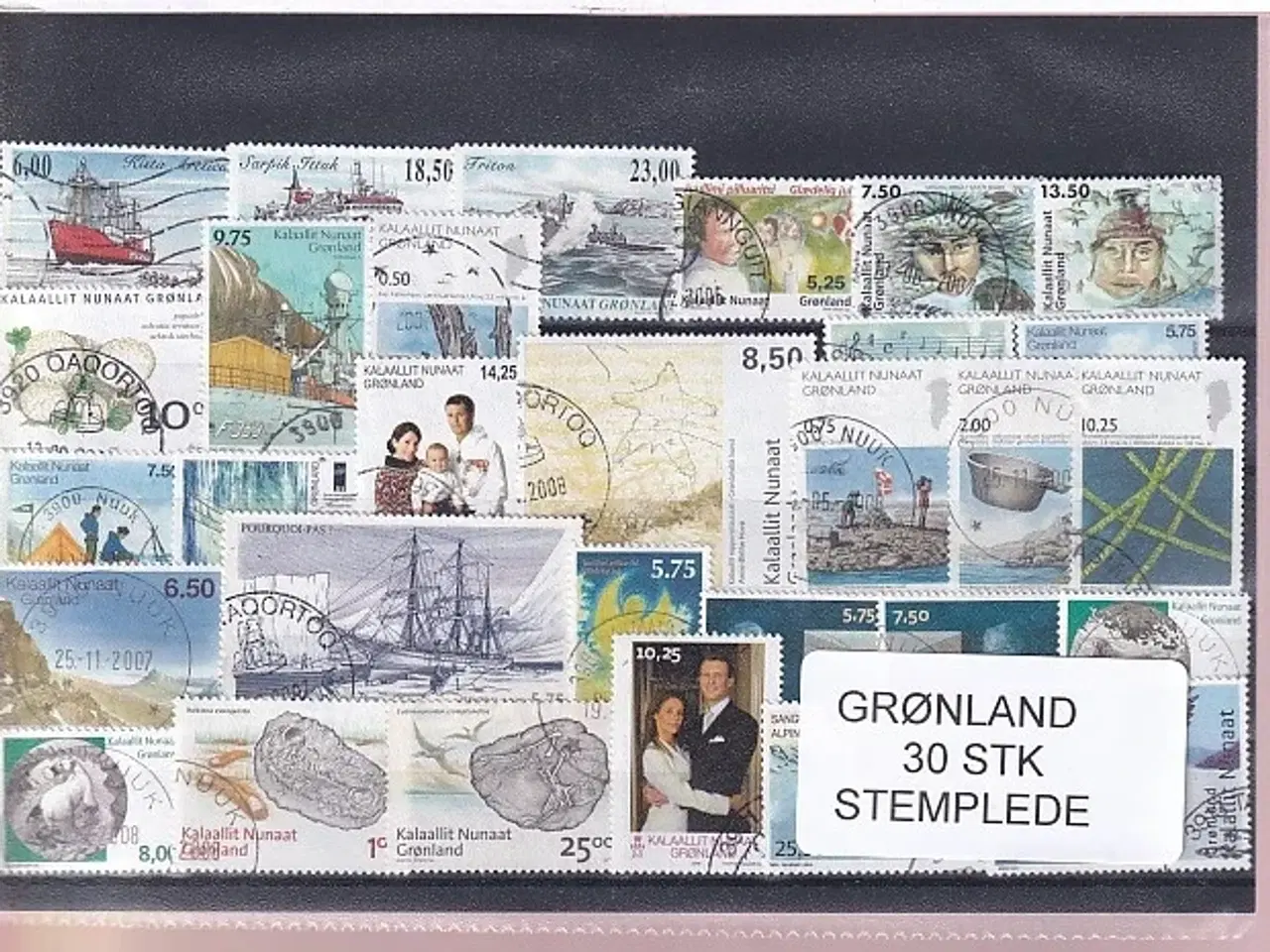 Billede 1 - Grønland - 30 Stk. - Stemplede