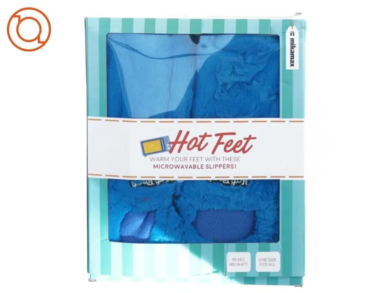 Billede 1 - Hot feet Hjemmesko du kan opvarme i mikroovn (Onesize Voksen)