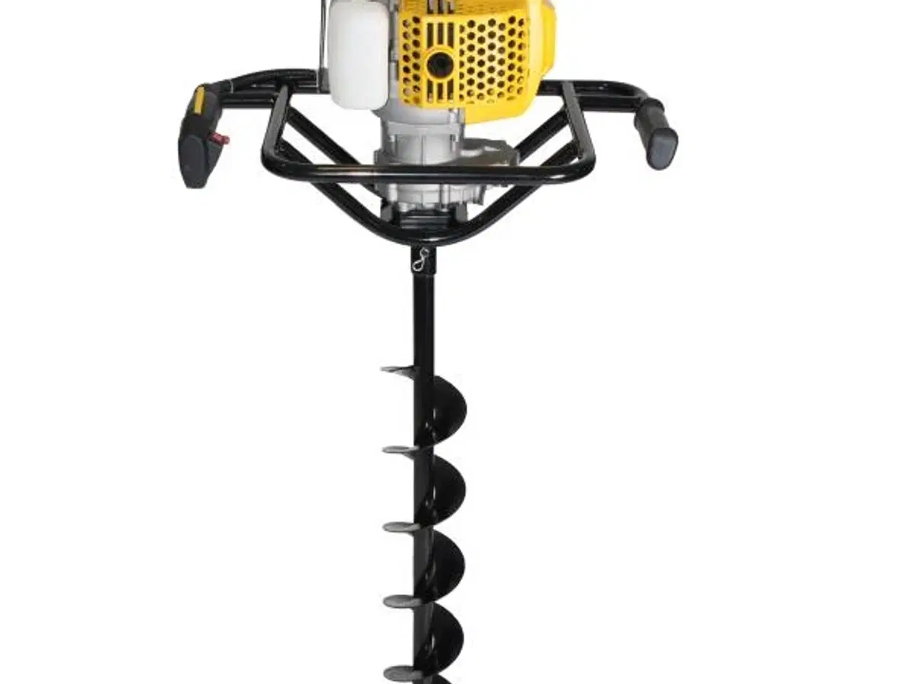 Billede 1 - Texas motoriseret pælebor udlejes