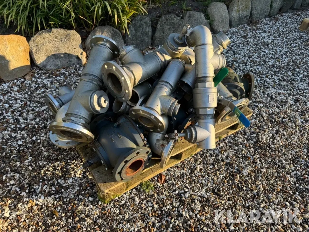 Billede 4 - Lot - diverse ventiler, rørdele og fittings