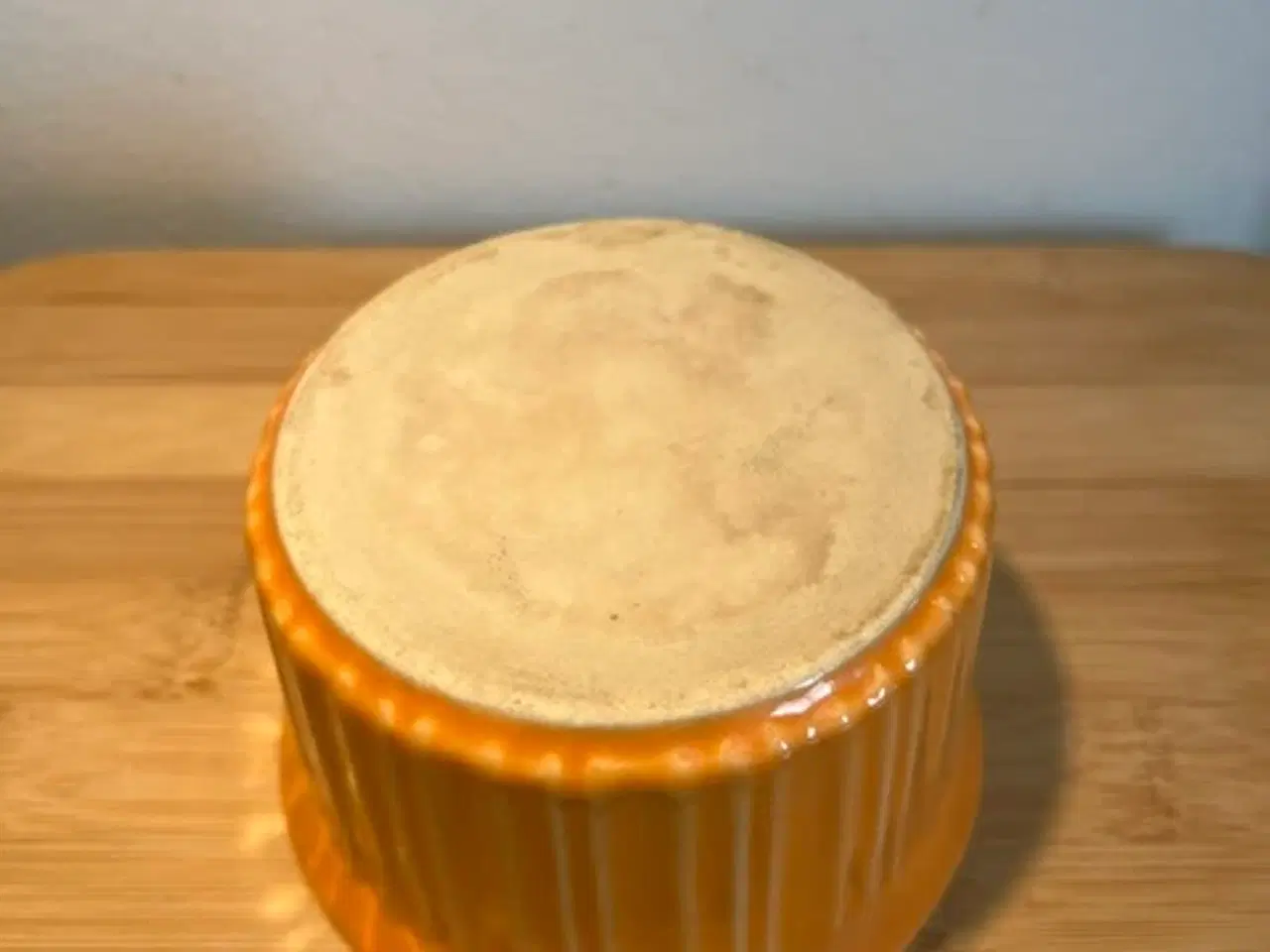 Billede 2 - Smuk orange vintage ramekin - fin og ubrudt glasur