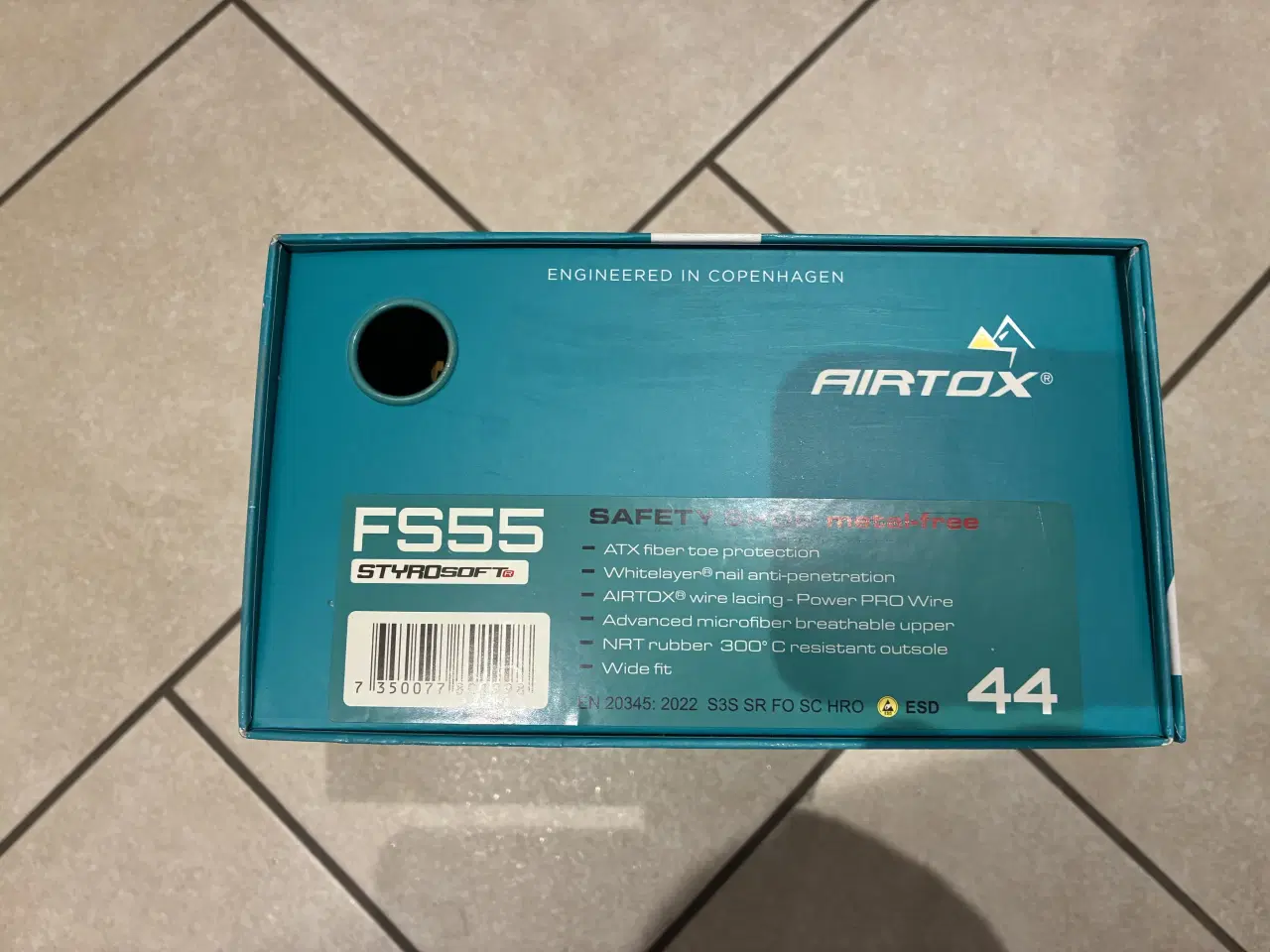 Billede 3 - Airtox FS55 sikkerhedssko S3, Sort