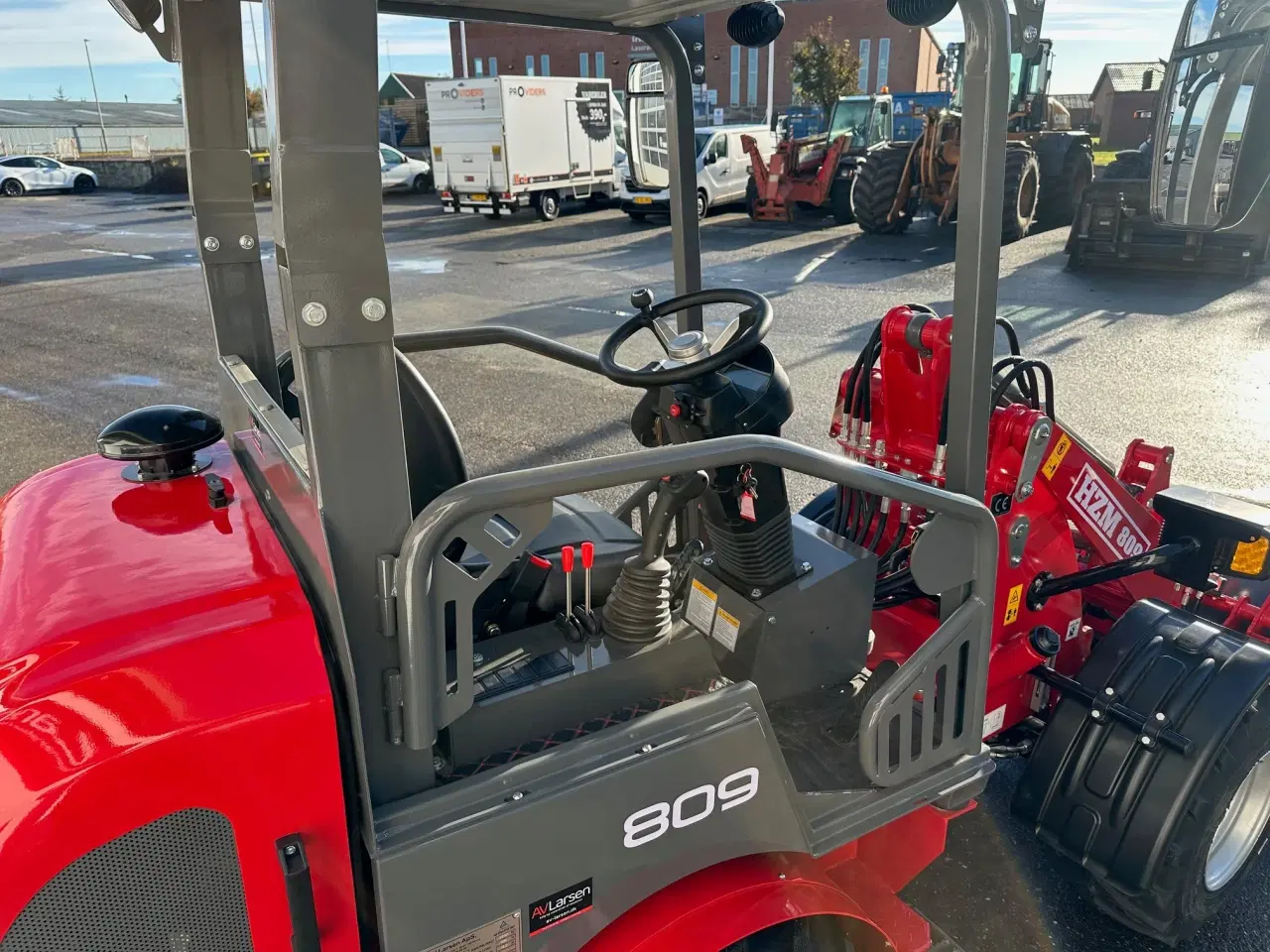 Billede 5 - HZM 809 Minilæsser uden kabine