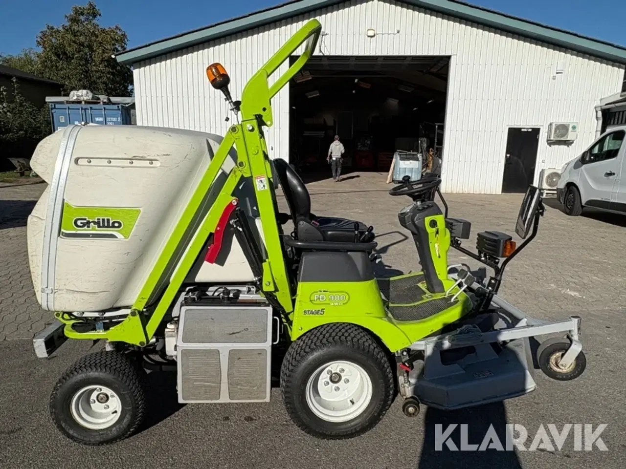 Billede 6 - Plæneklipper Grillo FD 900 med opsamler