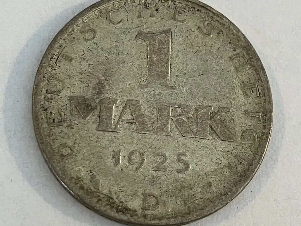 Billede 1 - 1 Mark 1925 D Germany