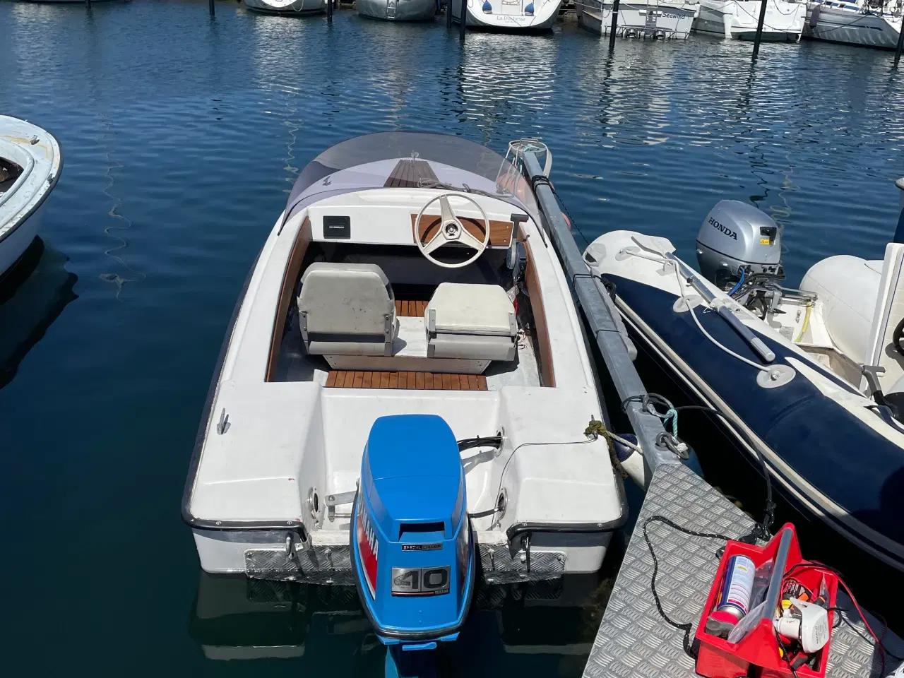 Billede 6 - Speedbåd Med Yamaha 40Hk Racing Motor 