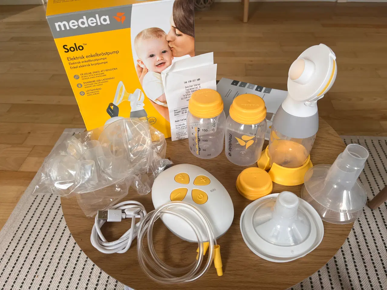 Billede 2 - Medela Solo elektrisk brystpumpe 