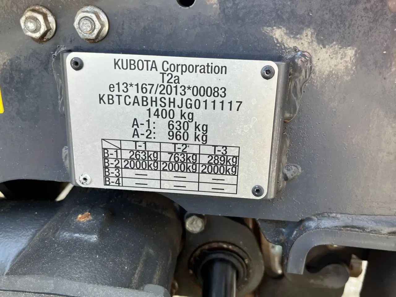 Billede 21 - Kubota BX231 Med v.plov og kombi salter kun kørt 507t