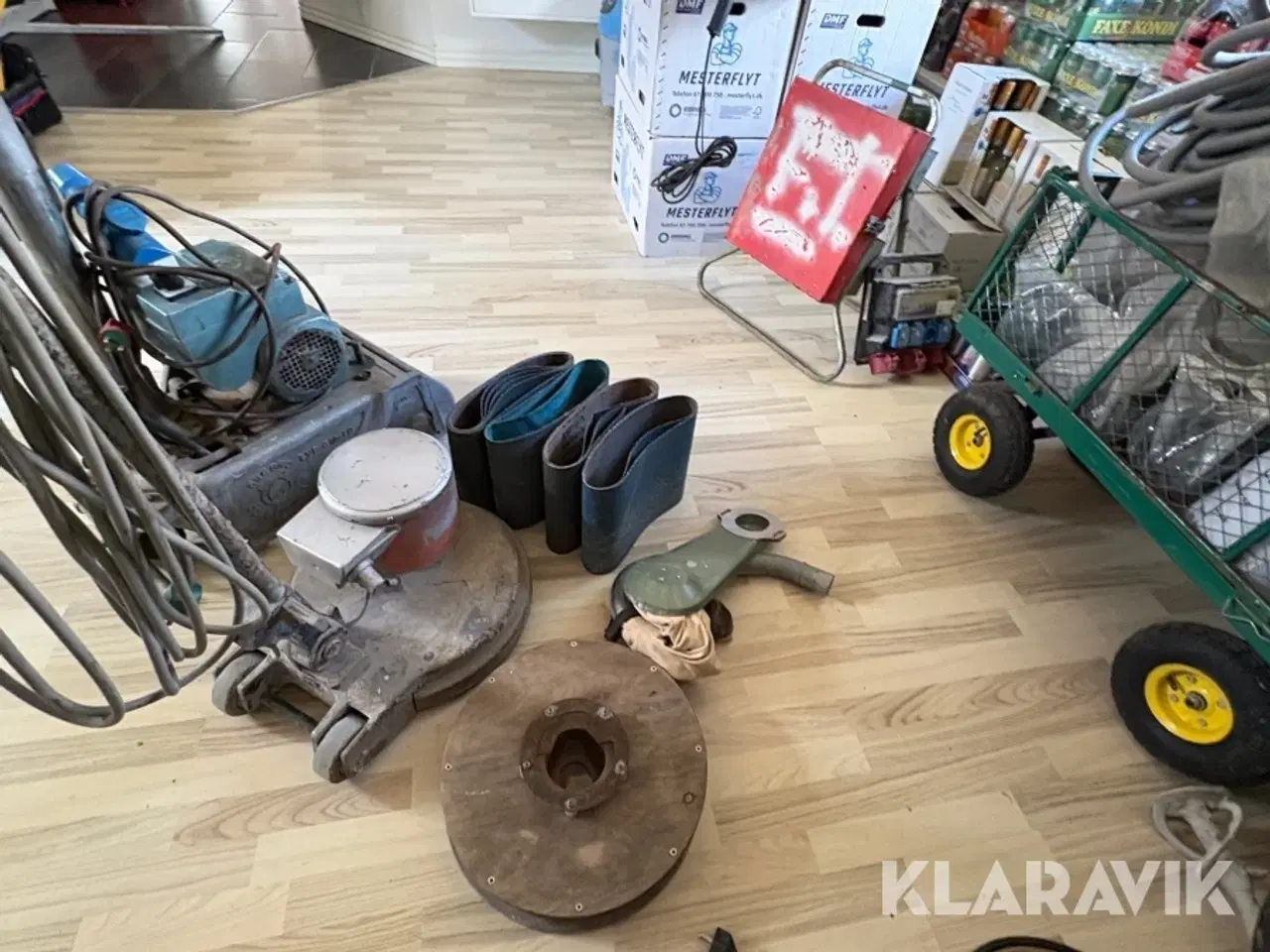 Billede 6 - Gulvsliber & gulvpoler/høvl til beton
