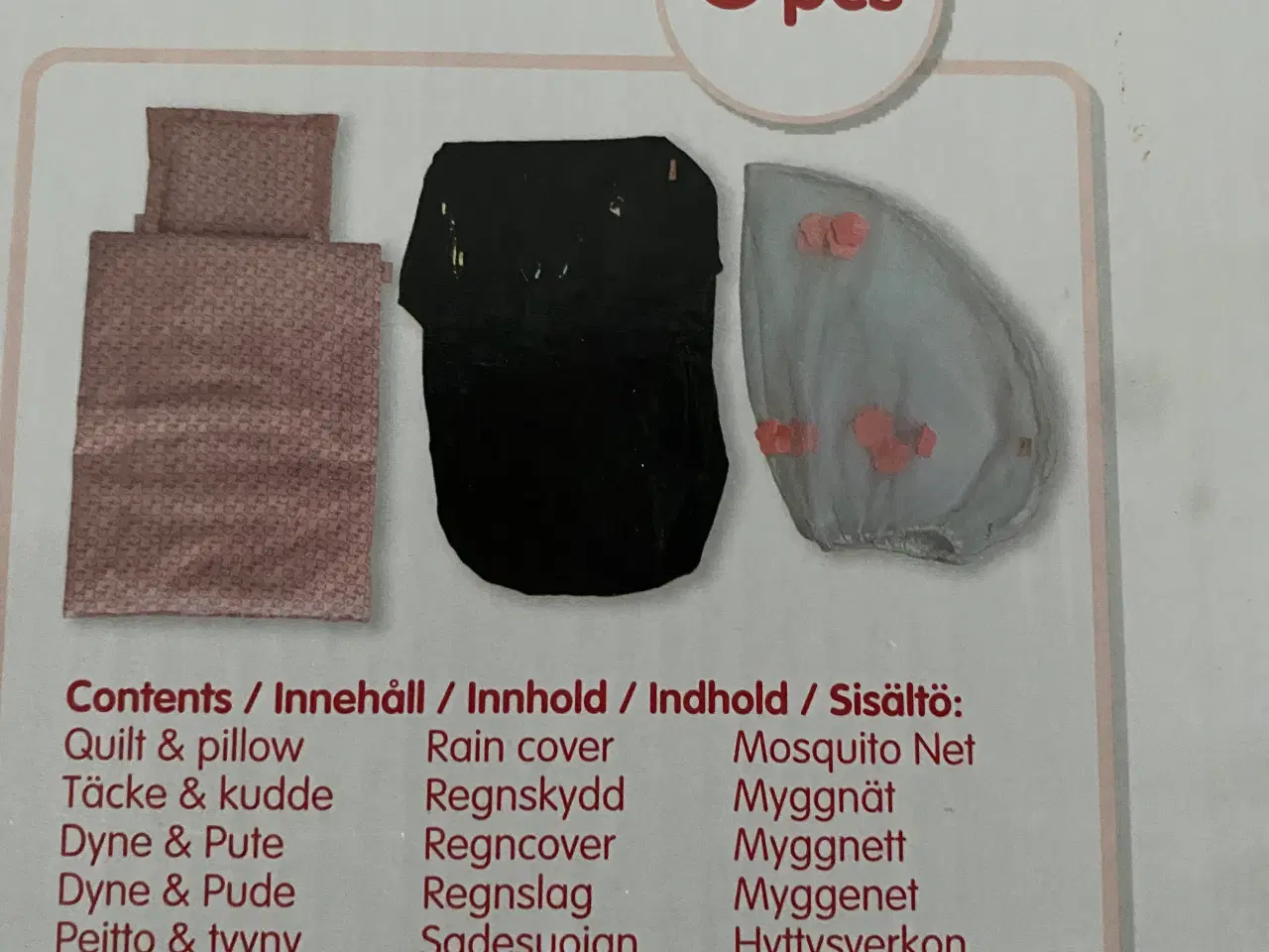 Billede 2 - Tilbehørssæt til dukkevogn