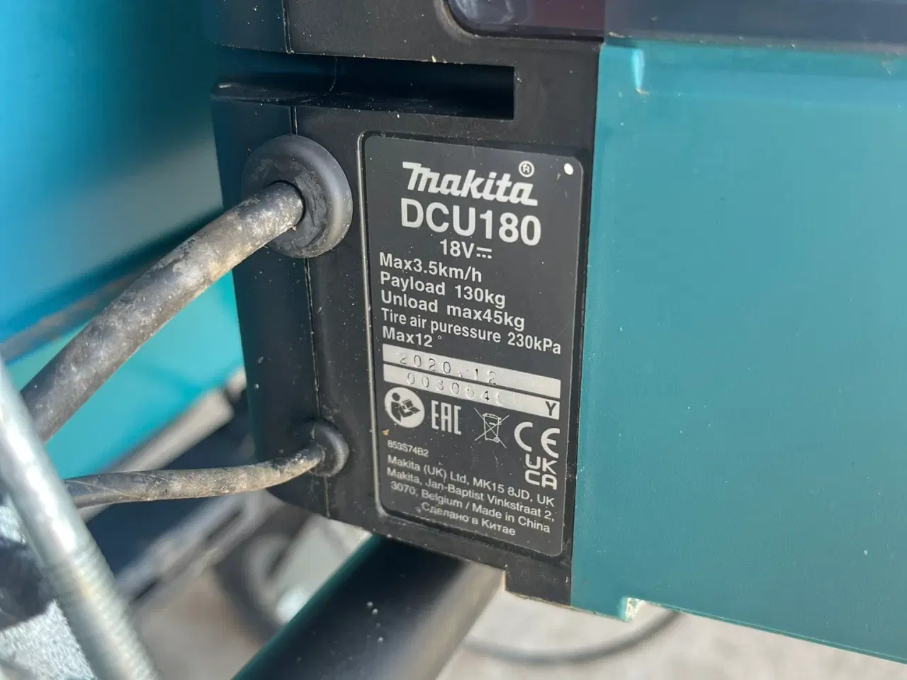 Billede 5 - Makita Trillebør DCU180
