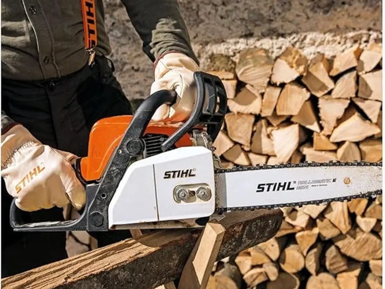 Billede 2 - Kædesav stihl motorsav ms170