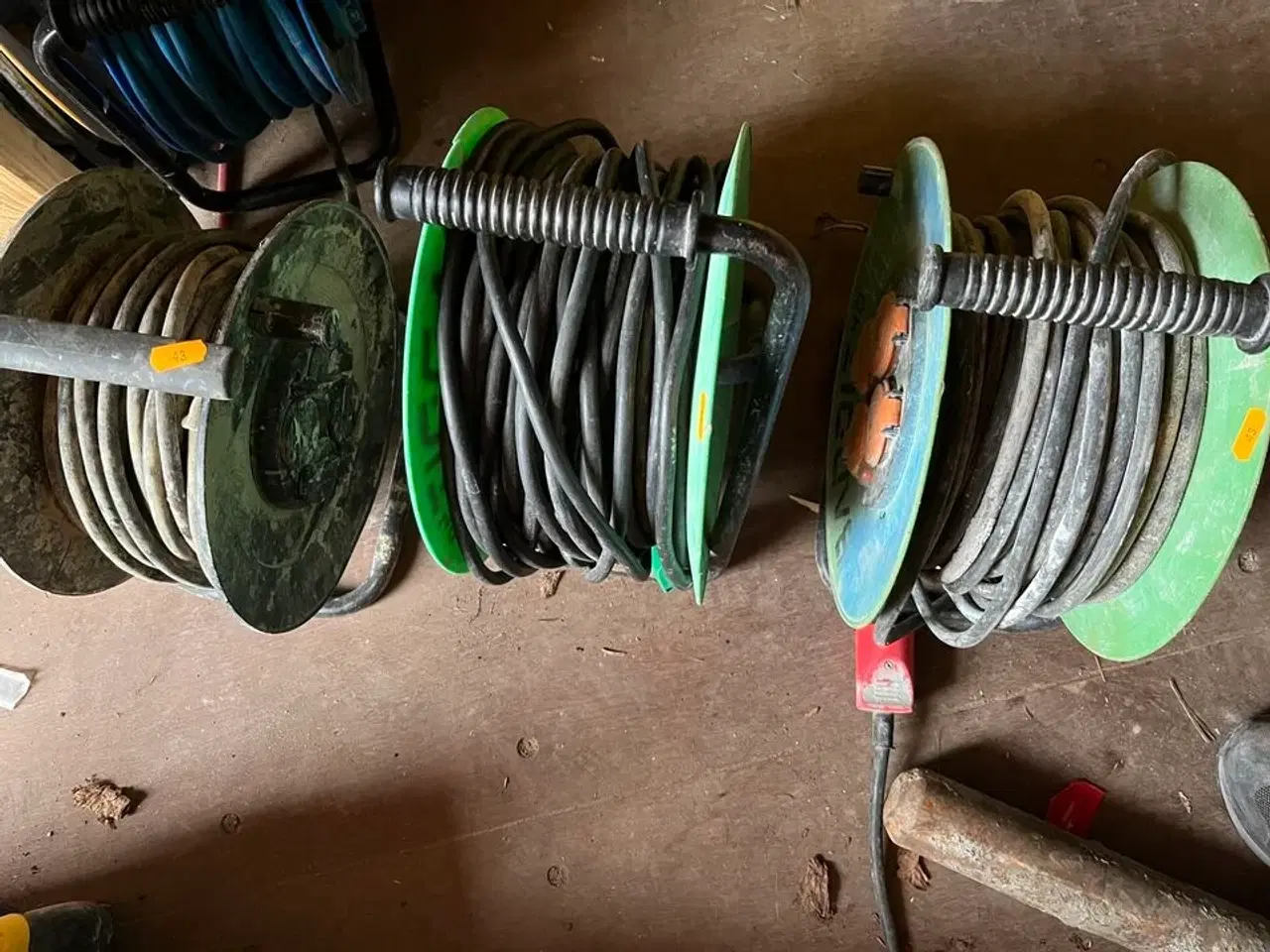 Billede 1 - 3 stk. Kabeltromler