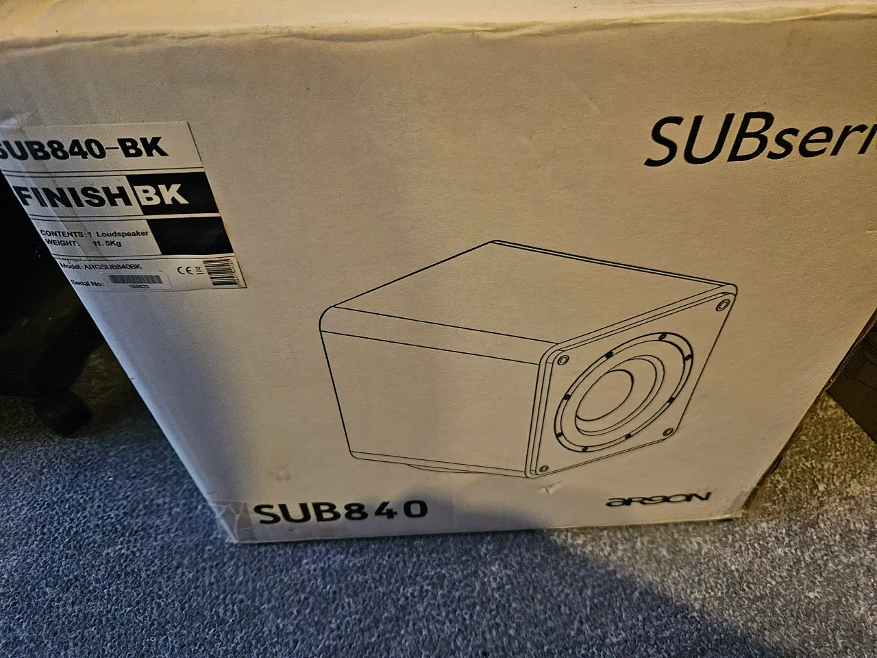 Billede 4 - Argon audio sub 840