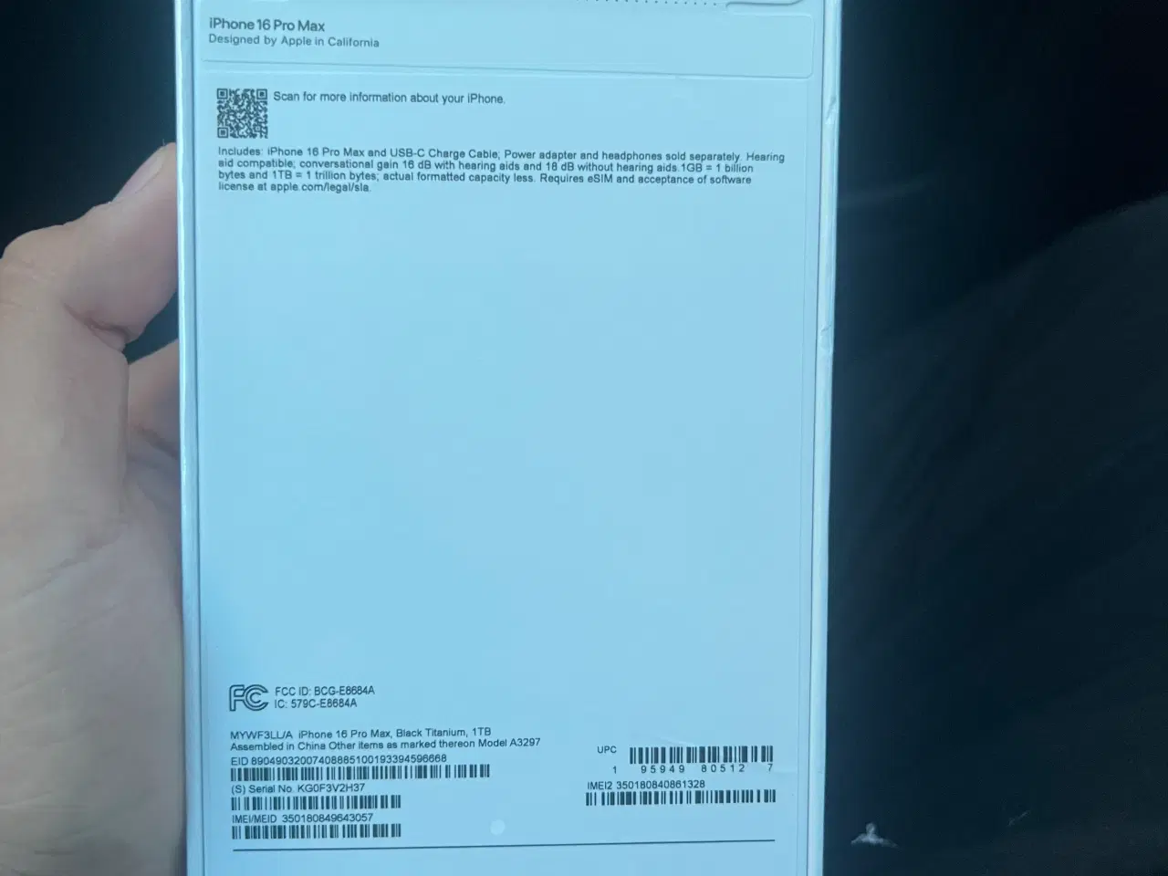 Billede 2 - Helt ny Iphone 16 pro max